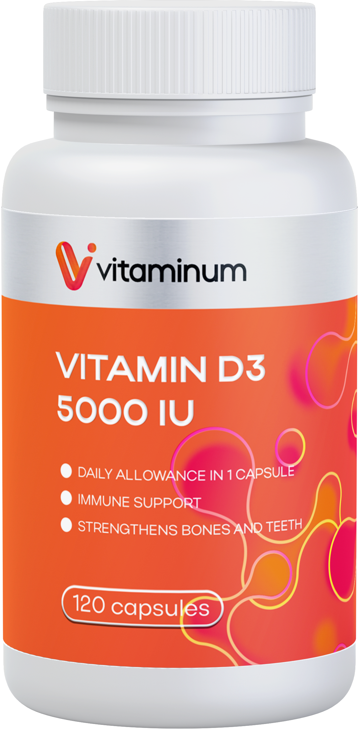  Vitaminum ВИТАМИН Д3 (5000 МЕ) 120 капсул 260 мг  в Кировске